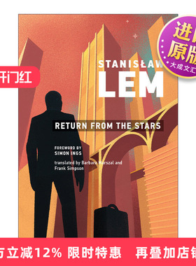 英文原版 Return from the Stars The MIT Press 星际归来 科幻小说 Stanislaw Lem 英文版 进口英语原版书籍