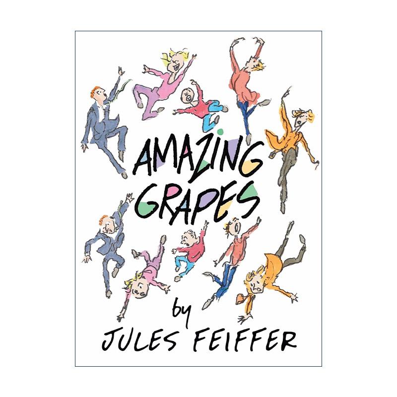 英文原版 Amazing Grapes 神奇的葡萄 图像小说 朱尔斯·费弗 英文版 进口英语原版书籍