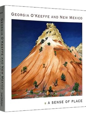 英文原版 Georgia O'Keeffe and New Mexico 乔治亚·奥基夫和新墨西哥州 精装 英文版 进口英语原版书籍