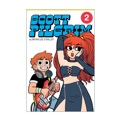 英文原版 Scott Pilgrim Color Collection Vol.2 歪小子斯科特3-4合集 彩色版漫画 英文版 进口英语原版书籍