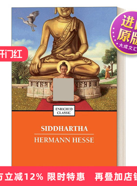 英文原版小说 Siddhartha  悉达多 赫尔曼黑塞代表小说 Enriched Classics系列 英文版 进口英语原版书籍