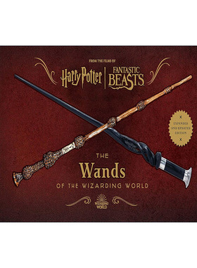 英文原版 Harry Potter The Wands of the Wizarding World 哈利波特 魔法世界魔杖集 精装设定集 英文版 进口英语原版书籍