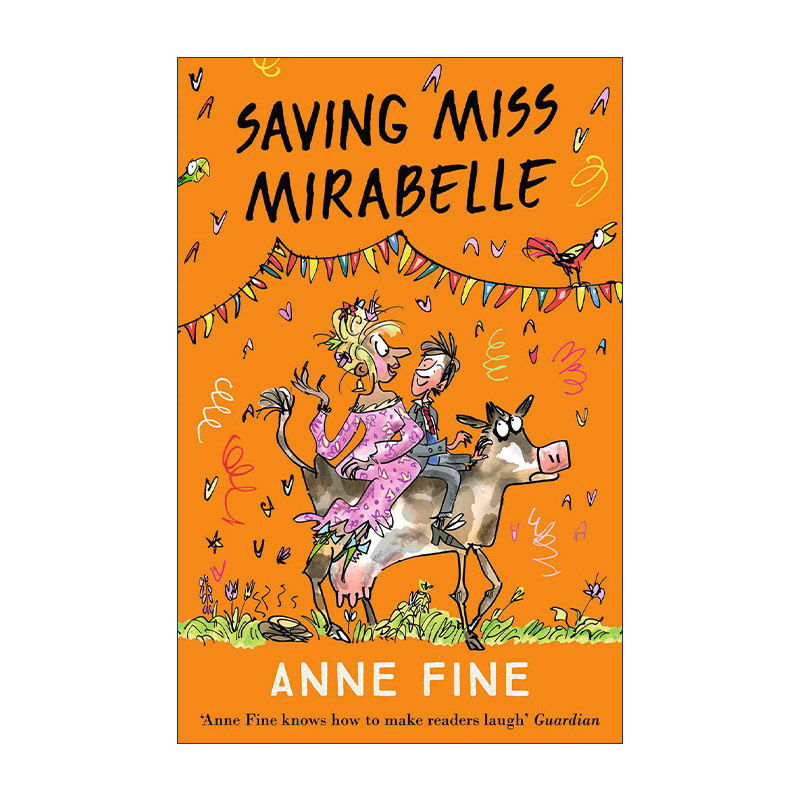 英文原版 Saving Miss Mirabelle 拯救米拉贝尔小姐 安妮·范恩 英国儿童文学桂冠作家 英文版 进口英语原版书籍