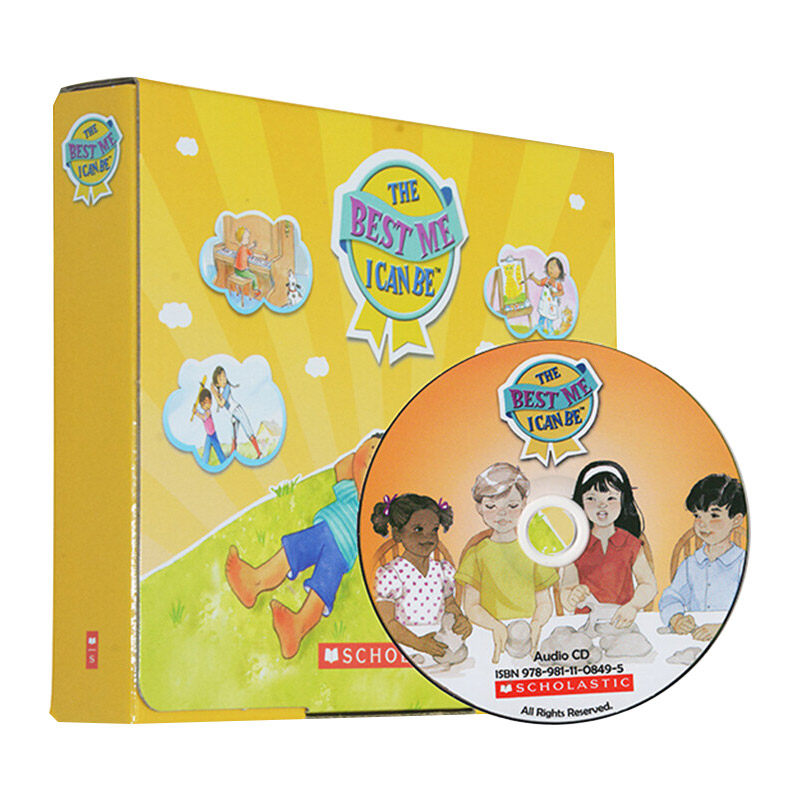 英文原版 The Best Me I Can Be Box Set 10 Books 学乐幼儿品格教育绘本10本附CD礼盒装 亲子共读启蒙图画书 英文版 进口英语书