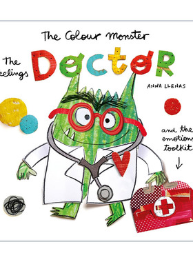 英文原版 The Colour Monster The Feelings Doctor and the Emotions Toolkit 我的情绪小怪兽 情感医生和情感工具包故事 英文版