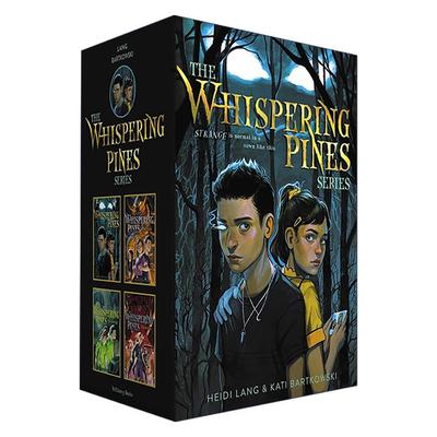 英文原版 Whispering Pines Series 松林低语4册盒装 儿童奇幻冒险小说 英文版 进口英语原版书籍