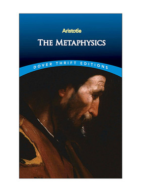 英文原版 The Metaphysics 形而上学 Aristotle亚里士多德 哲学 Dover Thrift Editions 英文版 进口英语原版书籍