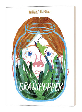 英文原版绘本 Grasshopper 蚂蚱 幼儿启蒙 精装儿童绘本 英文版 进口英语原版书籍