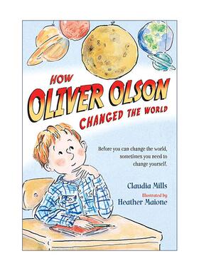 英文原版 How Oliver Olson Changed the World 英文版 进口英语原版书籍