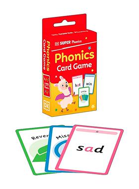 英文原版 DK Super Phonics Card Game DK自然拼读游戏闪卡 儿童益智游戏 英文版 进口英语原版书籍