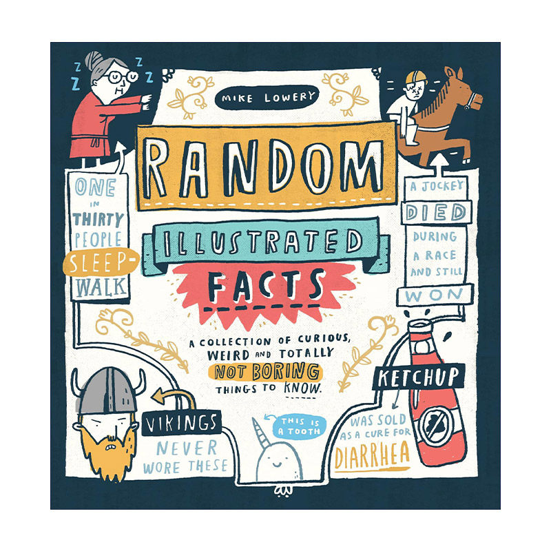 英文原版 Random Illustrated Facts 趣事 怪事合集 英文版 进口英语原版书籍