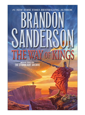 英文原版 The Way of Kings Book One of the Stormlight Archive 飓光志1 王者之路 精装科幻小说 英文版 进口英语原版书籍