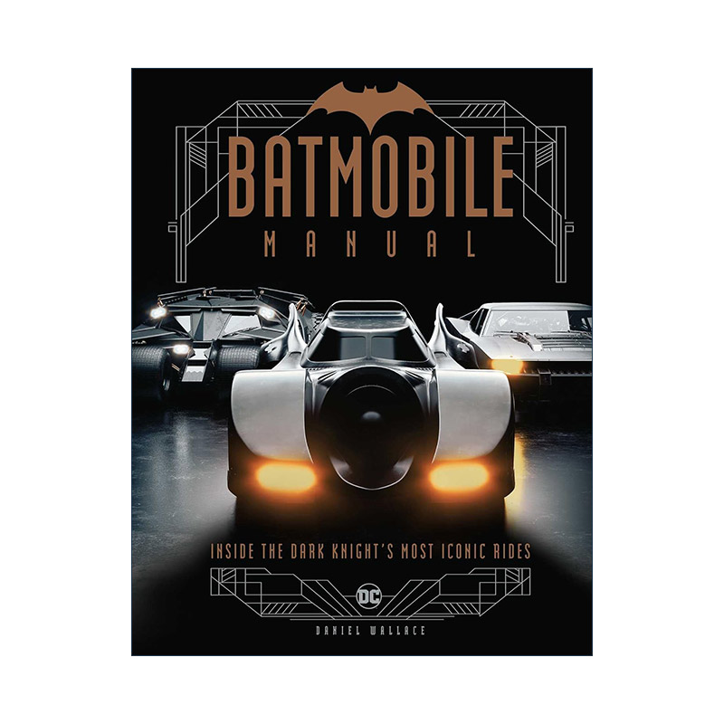 英文原版 Batmobile Manual 蝙蝠车手册 蝙蝠侠坐骑画册 精装 英文版 进口英语原版书籍