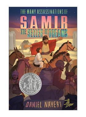 英文原版 The Many Assassinations of Samir the Seller of Dreams 卖梦人萨米尔的暗杀 2024年纽伯瑞银奖 进口英语原版书籍