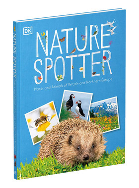 精装 英文原版 Nature Spotter 自然观察者 野生动物百科全书 儿童科普读物 英文版 进口英语原版书籍