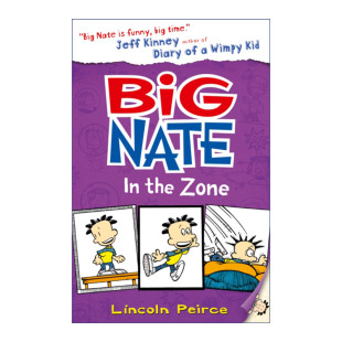 英文版 书籍 Zone 我们班有个捣蛋王 the Nate 进口英语原版 英文原版 大内特漫画英版 Big