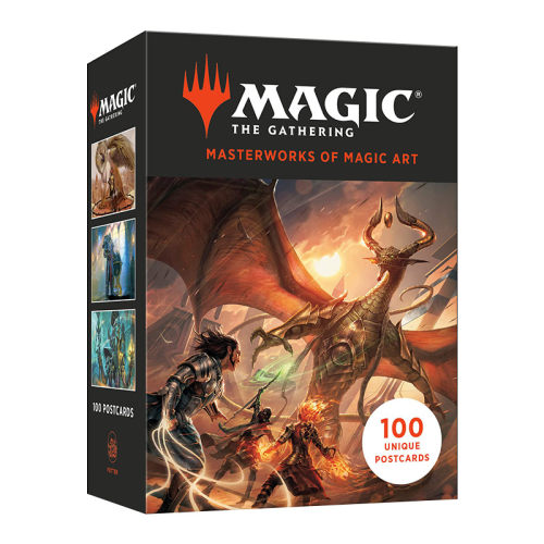 英文原版 Magic: The Gathering Postcard Set 万智牌系列 火花之战明信片盒装 休闲娱乐 送礼 英文版 进口英语原版书籍