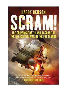 英文原版 Scram! 马岛战争 直升机作战一手记录 Harry Benson 英文版 进口英语原版书籍