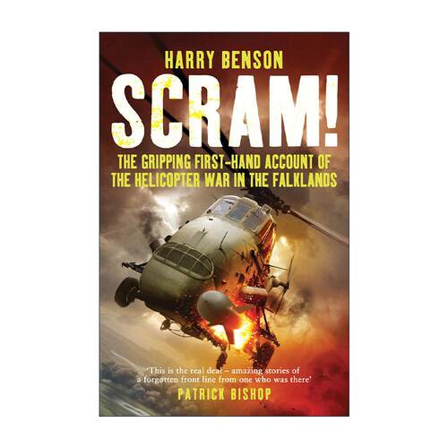 英文原版 Scram! 马岛战争 直升机作战一手记录 Harry Benson 英文版 进口英语原版书籍