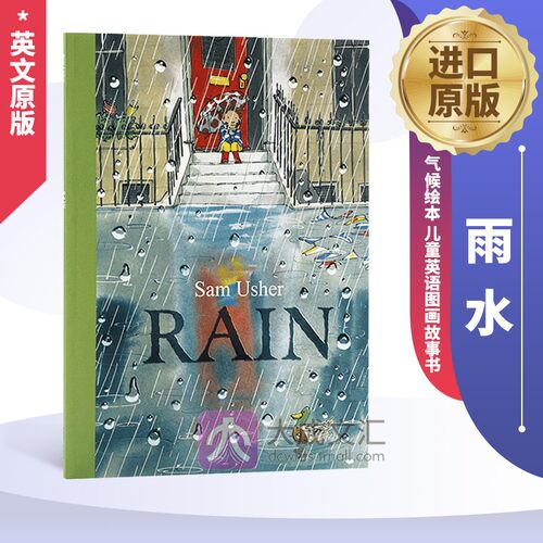雨水 英文原版 Rain 气候绘本 儿童英语图画故事书 Sam Usher 英文版进口原版书籍