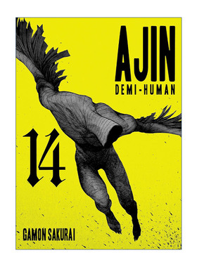 英文原版 Ajin 14 Demi-Human 亚人 卷十四 科幻漫画 樱井画门Gamon Sakurai 英文版 进口英语原版书籍