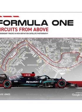 英文原版 Formula One Circuits From Above 26条一级方程式赛车路线 F1赛道全解析 谷歌地球 高清卫星航拍地图精装 Bruce Jones