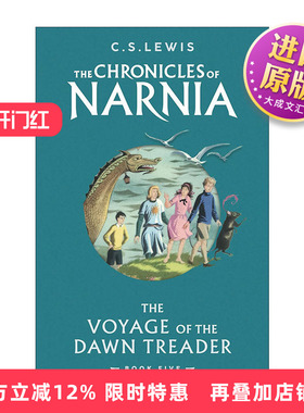 英文原版 The Voyage Of The Dawn Treader 纳尼亚传奇5 黎明踏浪号 新封面 英文版 进口英语原版书籍