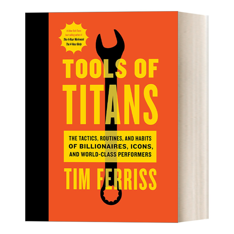 英文原版 Tools of Titans 巨人的工具 精装 112个人生解惑工具 蒂姆·费里斯 Tim Ferriss 英文版 进口英语原版书籍