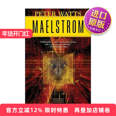英文原版 Maelstrom 大漩涡 裂缝三部曲 英文版 进口英语原版书籍