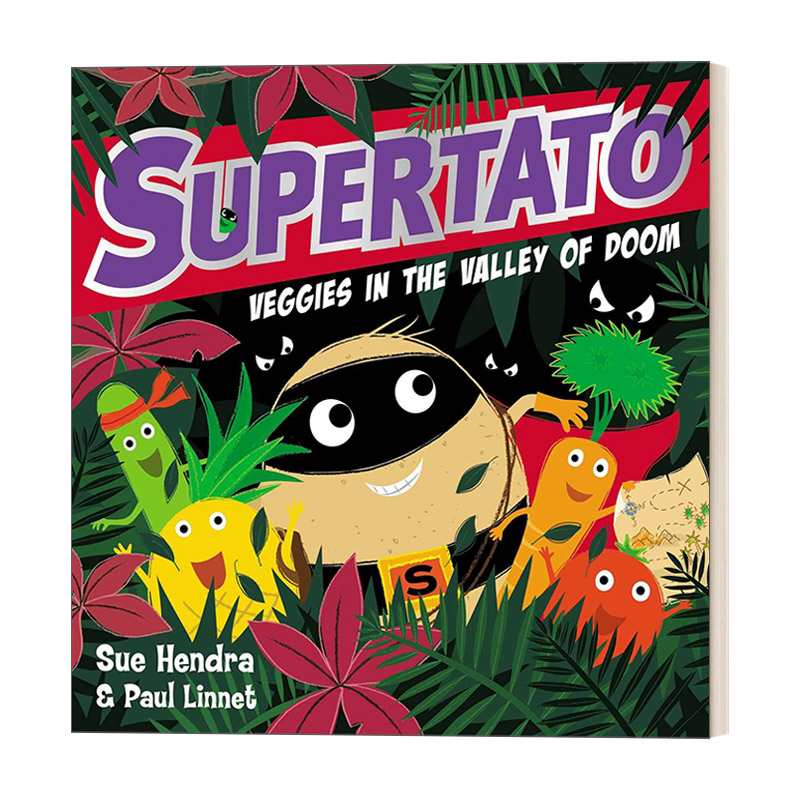 英文原版 Supertato Veggies in the Valley of Doom 末日谷的土豆超人 Sue Hendra & Paul Linnet 绘本 英文版 进口英语原版书籍