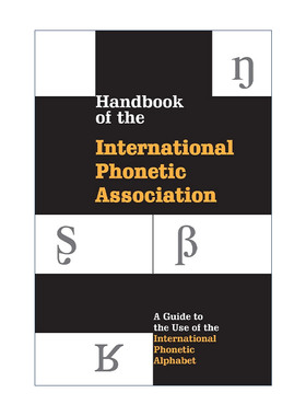 英文原版 Handbook of the International Phonetic Association 国际语音学会手册 国际音标使用指南 英文版 进口英语原版书籍