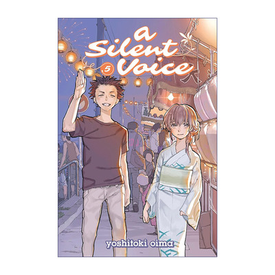 英文原版 A Silent Voice 5 声之形5 日本同名动漫漫画 Yoshitoki Oima大今良时 英文版 进口英语原版书籍