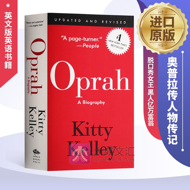 oprah a biography 英文原版人物传记 奥普拉传 脱口秀女王 黑人亿万