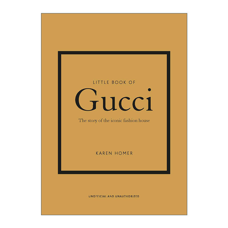 英文原版 Little Book of Gucci 古驰小书 标志性时装品牌的故事 精装 英文版 进口英语原版书籍