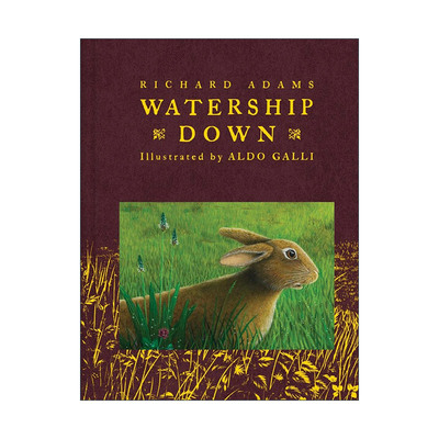 英文原版 Watership Down 兔子共和国 精装插图版 英文版 进口英语原版书籍