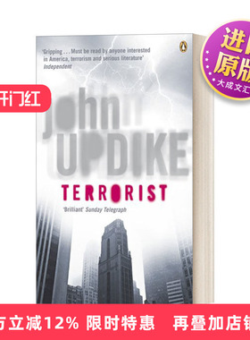 英文原版小说 Terrorist 恐怖分子 约翰·厄普代克 英文版 进口英语原版书籍