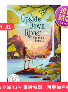 英文原版 The Upside Down River Hannah's Journey 汉娜与倒流河 儿童冒险小说 英文版 进口英语原版书籍