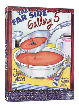 英文原版 The Far Side Gallery 5 远端画廊5 漫画集 黑色幽默 盖里拉森 英文版 进口英语原版书籍