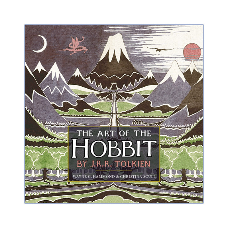 英文原版 The Art of the Hobbit 霍比特人精装艺术集 全彩内页 超过100幅托尔金素描绘画地图等 英文版 进口英语原版书籍