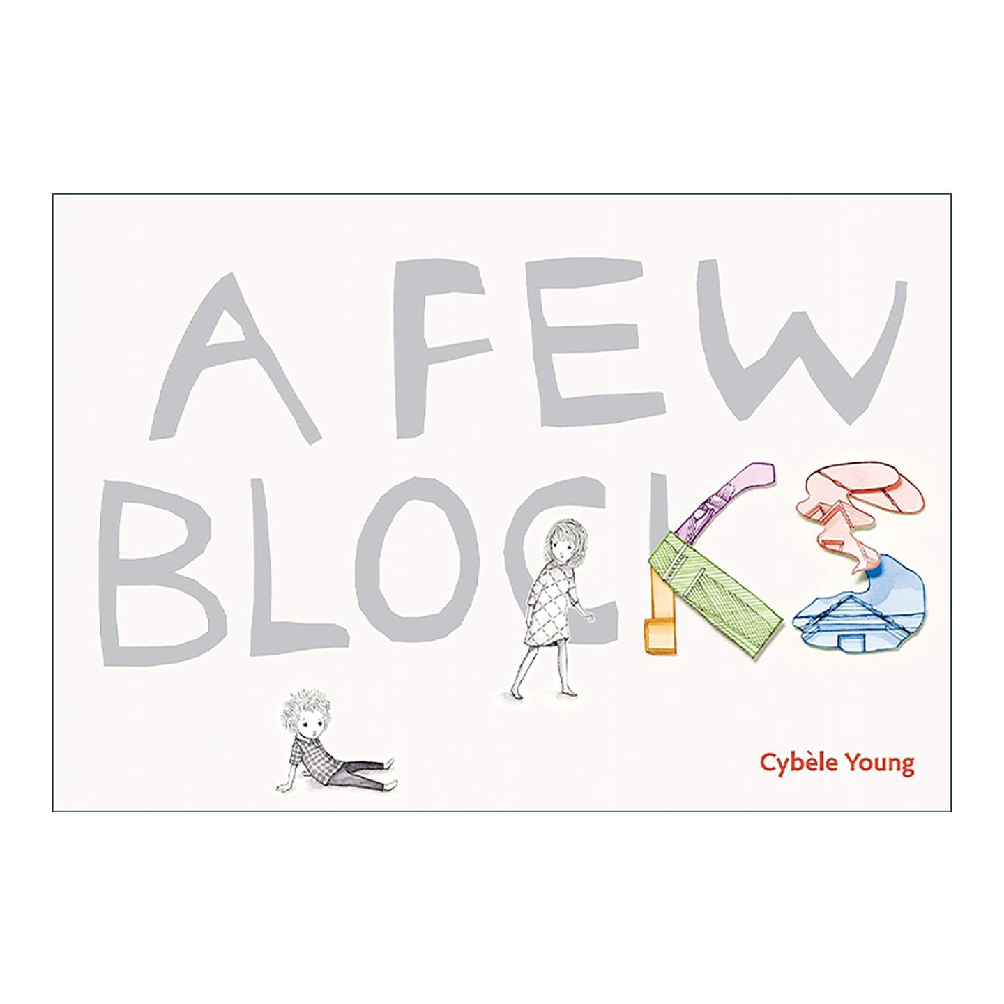英文原版 A Few Blocks 几块 儿童精装创意绘本 3D纸雕 科克斯书评年度好书 英文版 进口英语原版书籍