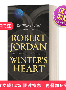 英文原版小说 Winter'S Heart The Wheel Of Time 9 时光之轮9 简装 英文版 进口英语原版书籍