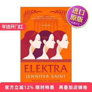 英文原版 Elektra 厄勒克特拉 Jennifer Saint新作 古希腊神话小说 英文版 进口英语原版书籍