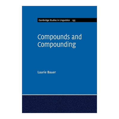 英文原版 Compounds and Compounding 复合词和复合法 剑桥语言学研究系列 英文版 进口英语原版书籍