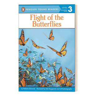 the 书籍 进口英语原版 Level Flight Penguin Butterflies 英文版 英文原版 Young 企鹅青少分级阅读3级 Readers
