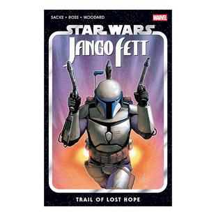 漫威漫画 Star Lost Trail Jango 英文版 踪迹 Hope 进口英语原版 詹戈·费特 Fett 失去希望 Wars 英文原版 书籍 星球大战