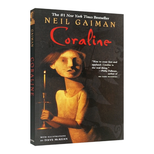 Coraline 英文原版小说 鬼妈妈 十周年纪念版 英文版书 Neil Gaimanrn 尼尔盖曼 进口原版英语书籍儿童图书