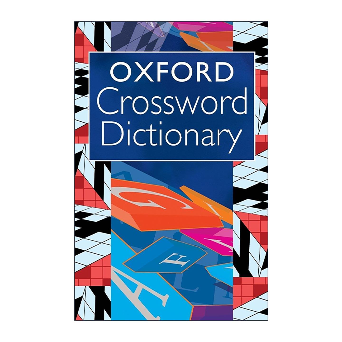 英文原版 Oxford Crossword Dictionary 牛津填字游戏词典 收录超10万条单词与短语 英文版 进口英语原版书籍