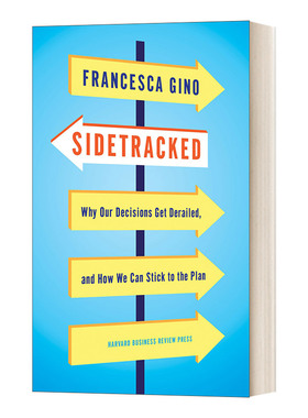 英文原版 Sidetracked 偏离轨道 为什么我们的决定会偏离轨道 我们如何坚持计划 精装 英文版 进口英语原版书籍