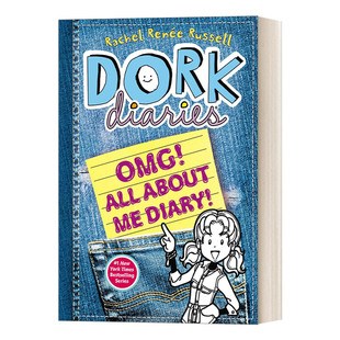 英文原版 Dork Diaries OMG! 多克日记 怪诞少女日记 精装 英文版 进口英语原版书籍