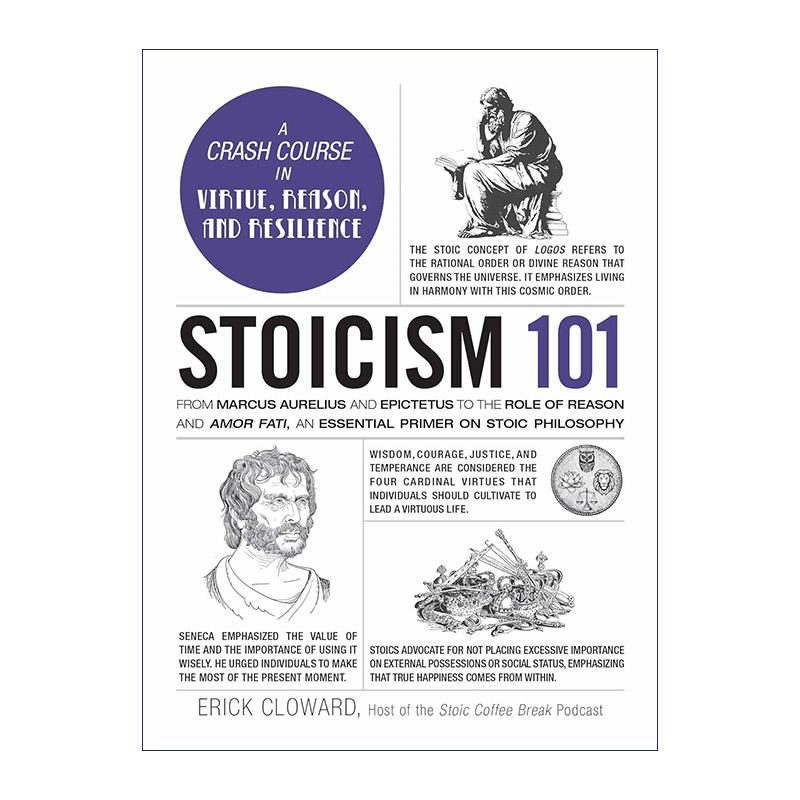英文原版 Stoicism 101 斯多葛派 精装 英文版 进口英语原版书籍